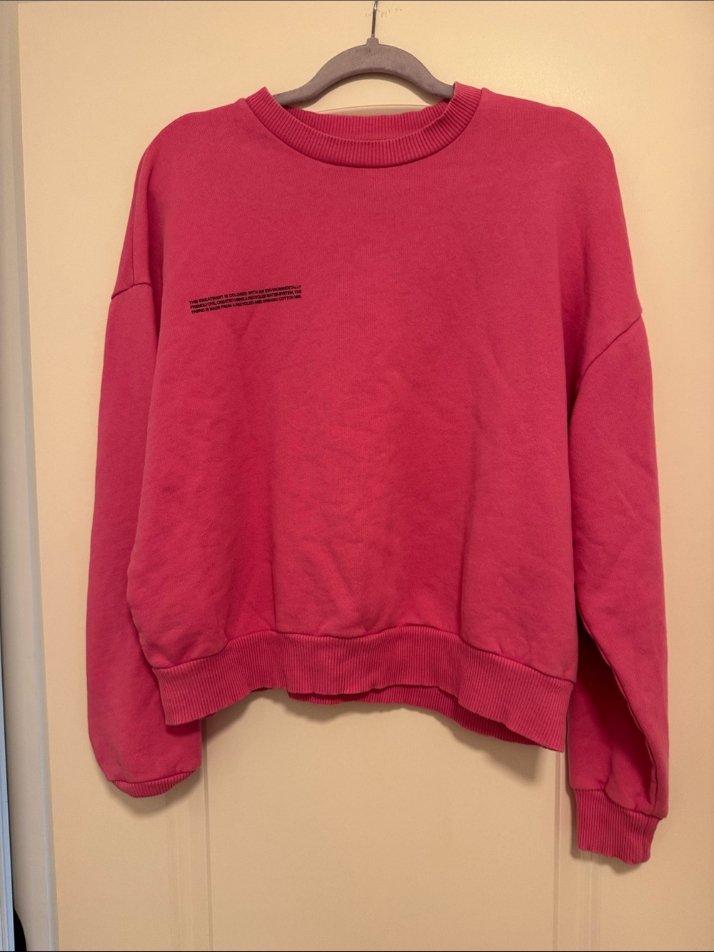Pangaia Women's Pink Crewneck Sweatshirt -S
